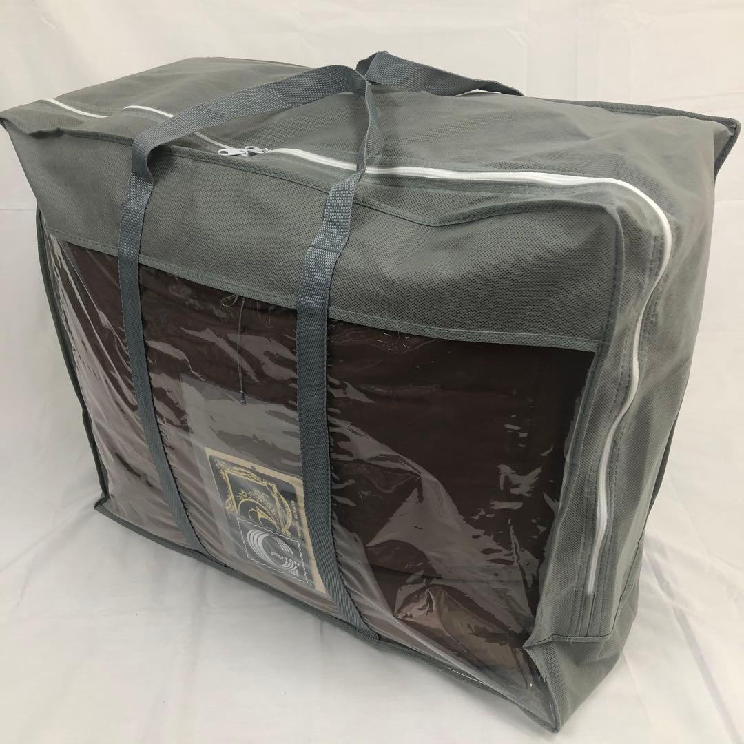 合掛け 羽毛布団 シングル ハンガリー産ホワイトマザーグース プレミアム　BR