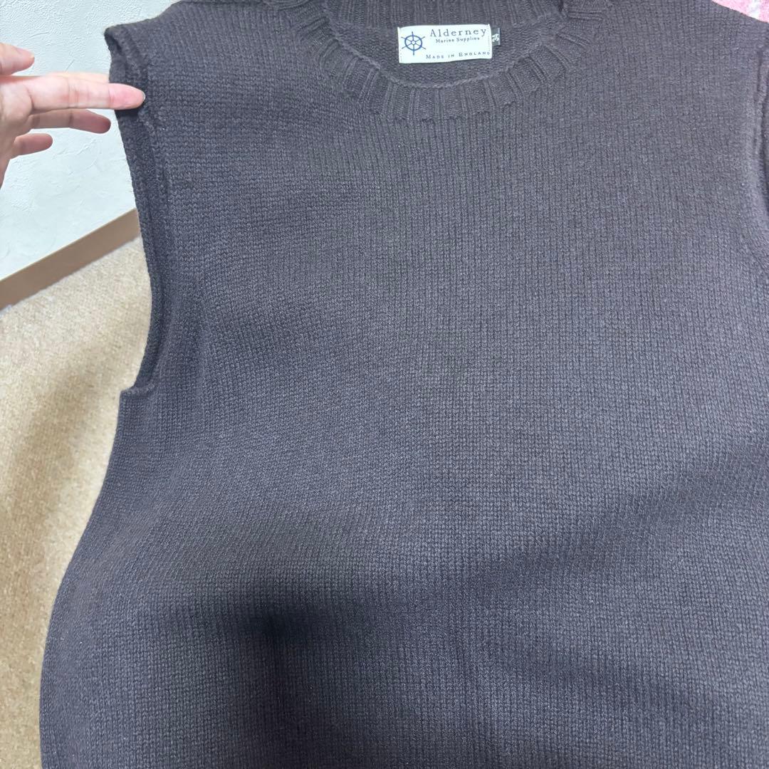 イエナ アルダニー ウール ニットベスト