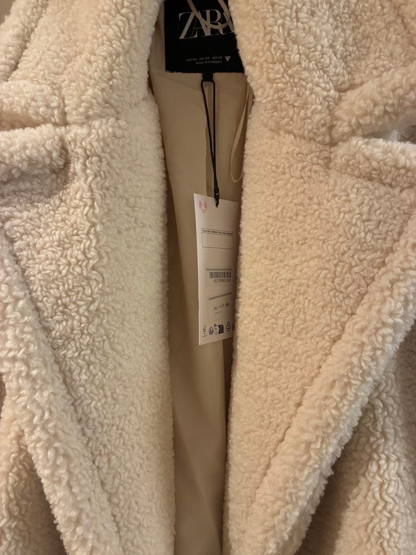 ZARA ボアコート