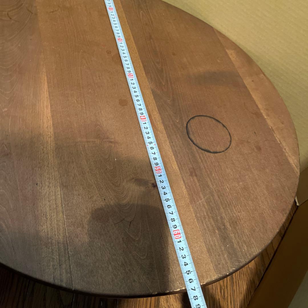 昔のちゃぶ台 丸テーブル 昭和懐かしい