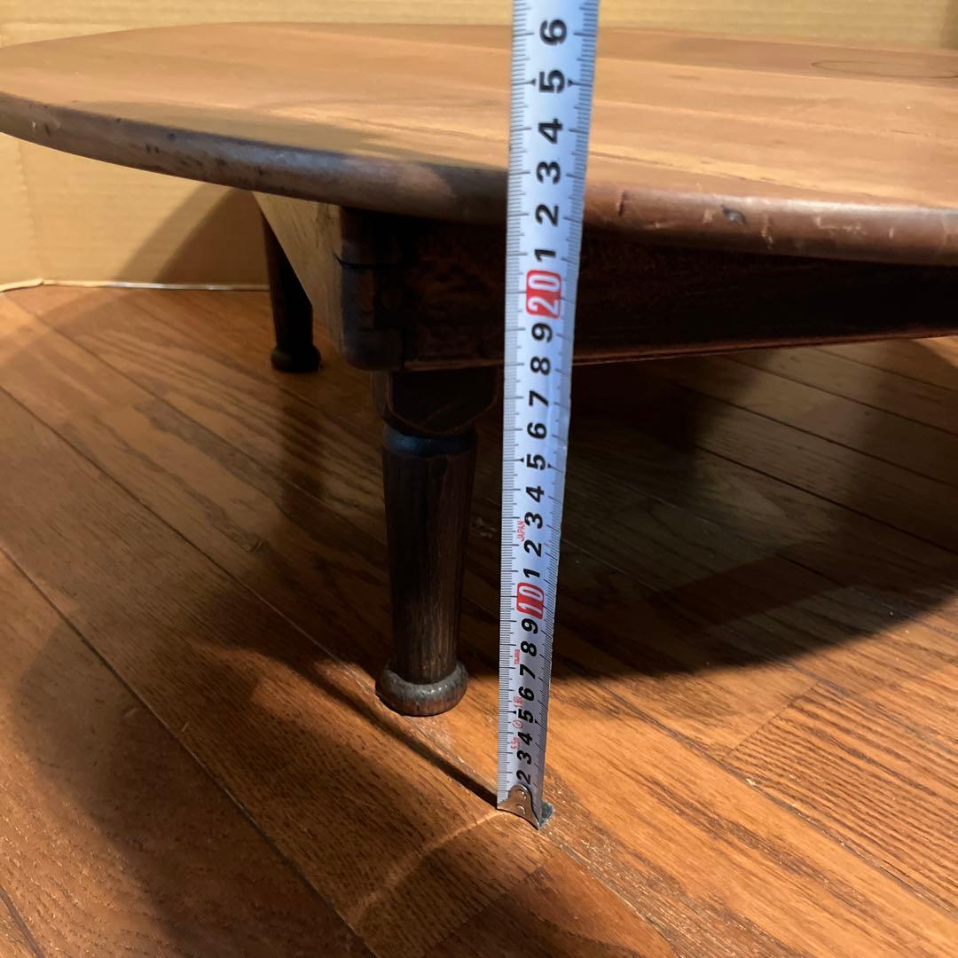 昔のちゃぶ台 丸テーブル 昭和懐かしい