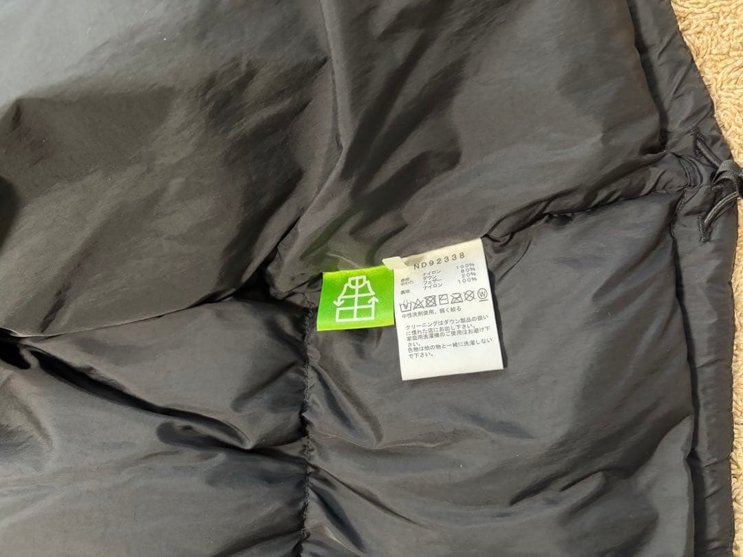 THE NORTH FACE ダウンベスト ブラック、ＸＬ