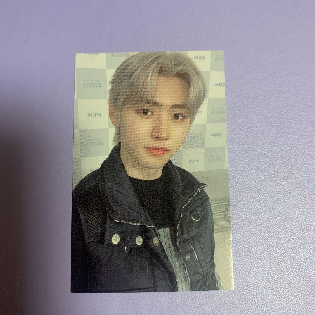 ENHYPEN ANSWER 公開放送 トレカ ソンフン