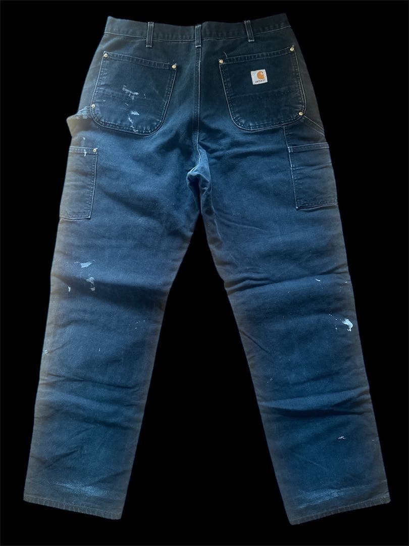 た*ま様 【USA製】雰囲気◎カーハート　ダブルニー　B01 ブラック