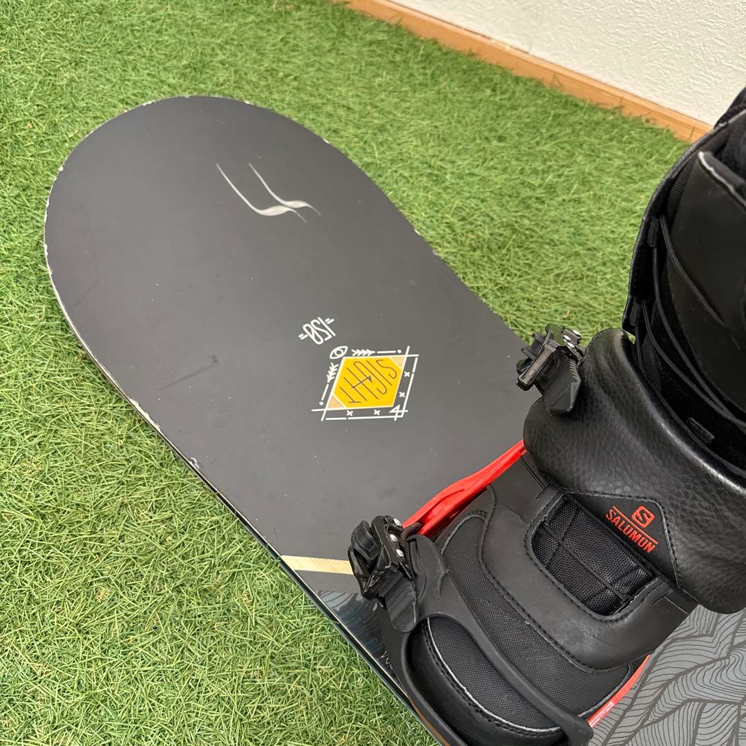 O25 Salomon 150cmメンズスノーボードセット