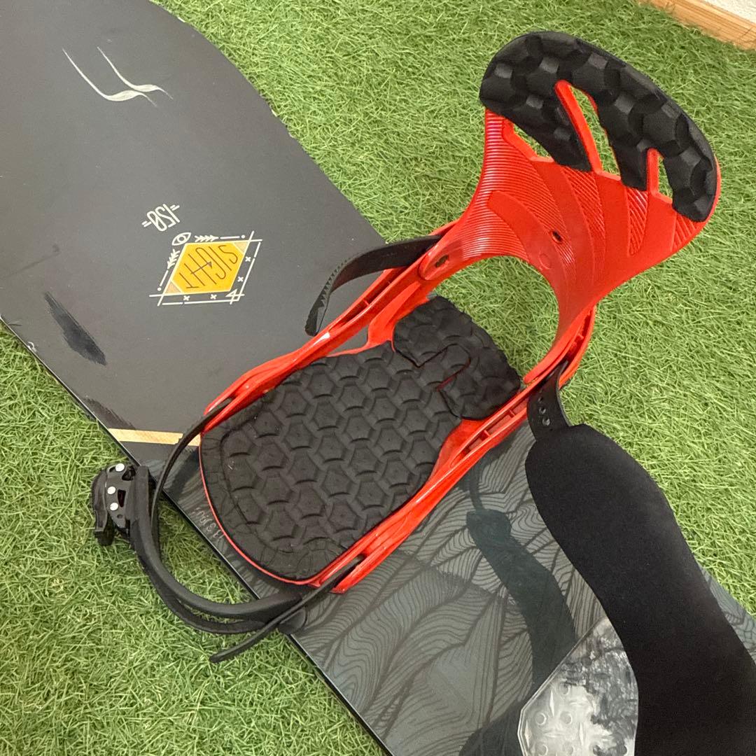 O25 Salomon 150cmメンズスノーボードセット