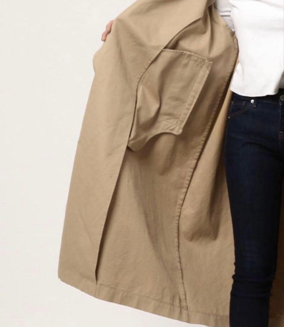 MUSE ドゥーズィエムクラス FINX ギャバオーバーコート フリーサイズ