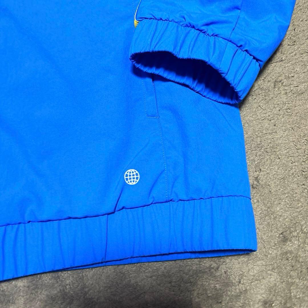 【美品】サッカー スウェーデン代表 アディダス プレゼンテーションジャケット 青