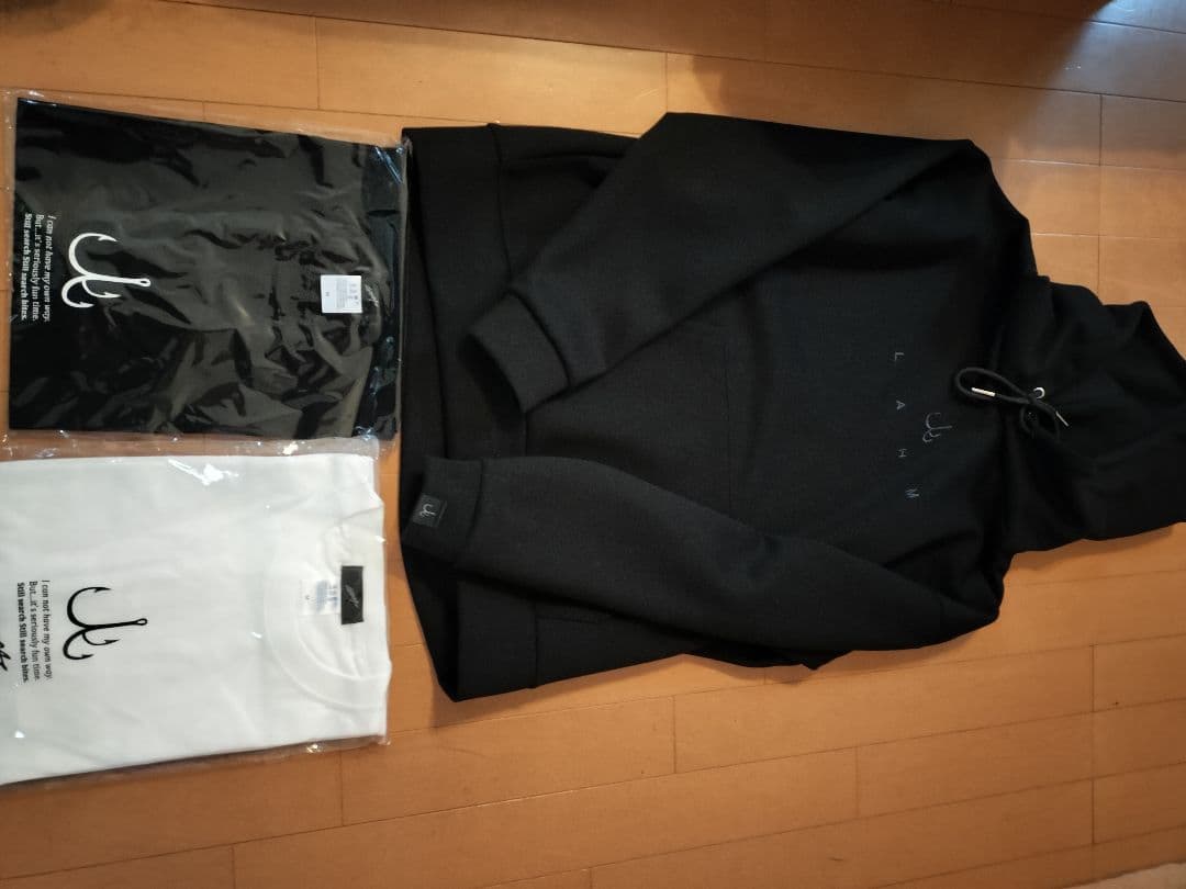 LAHM マウンテンパーカー ブラック　セット販売