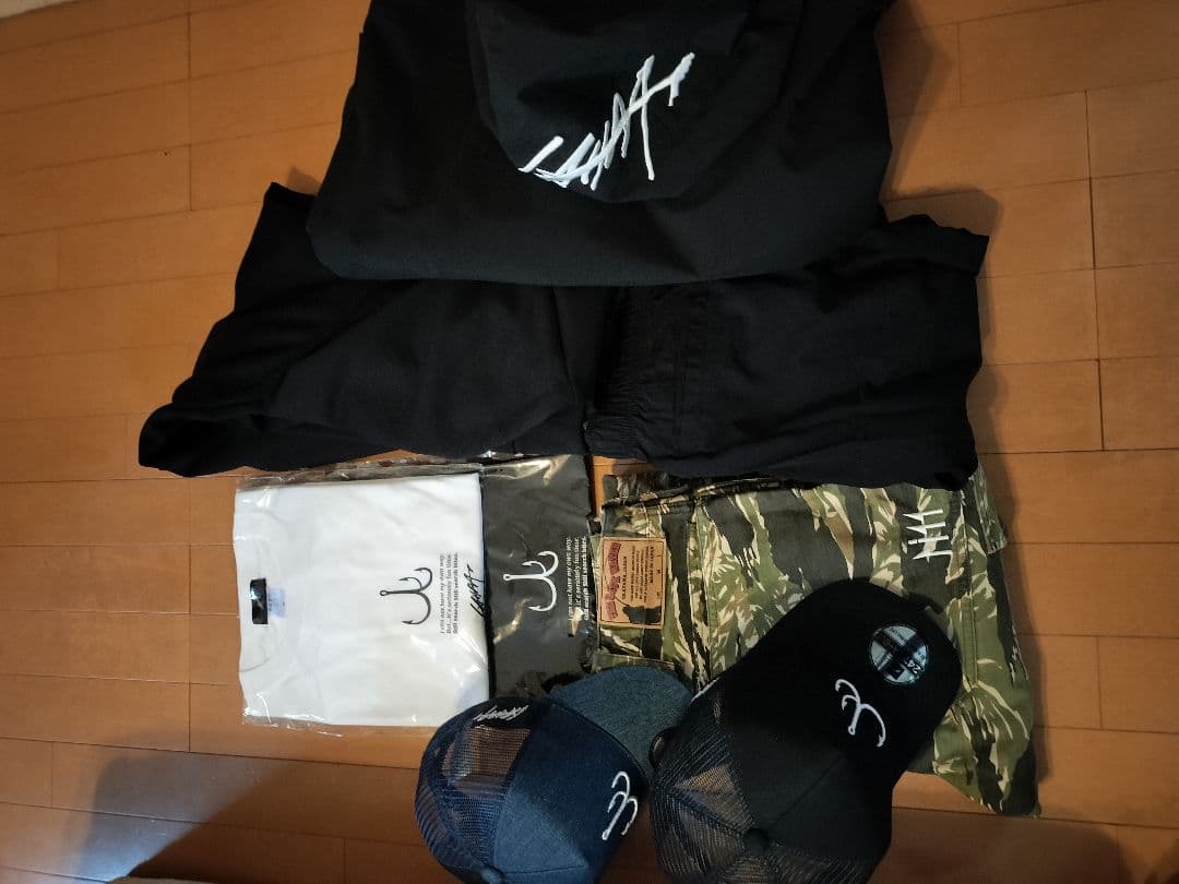 LAHM マウンテンパーカー ブラック　セット販売