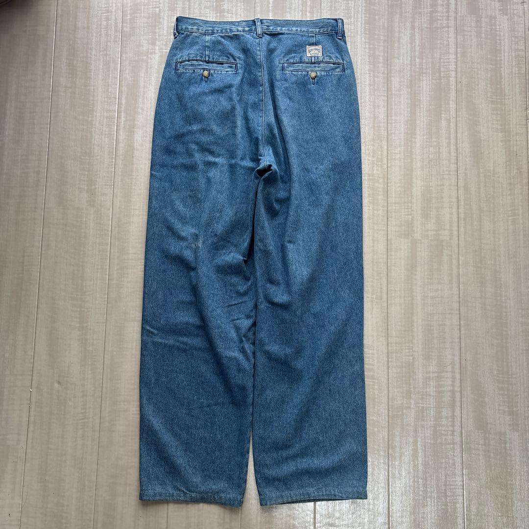 【希少】ラルフローレン　デニムスラックス　初期タグ　ポロチノ