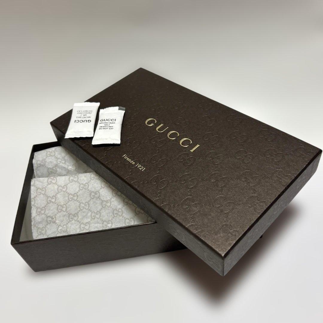 GUCCI グッチ　GGパターン 長財布 オレンジ
