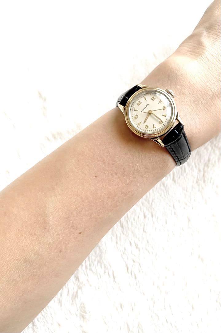 MOVADO モバード 手巻き アンティーク レディース腕時計