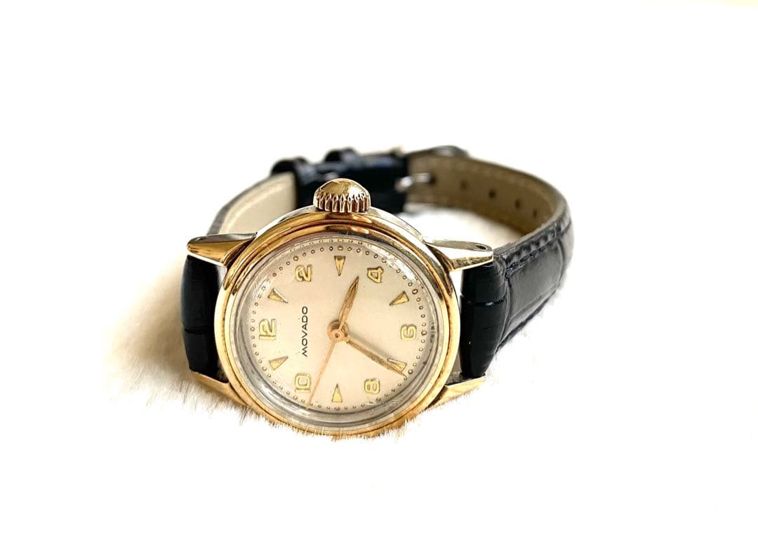 MOVADO モバード 手巻き アンティーク レディース腕時計