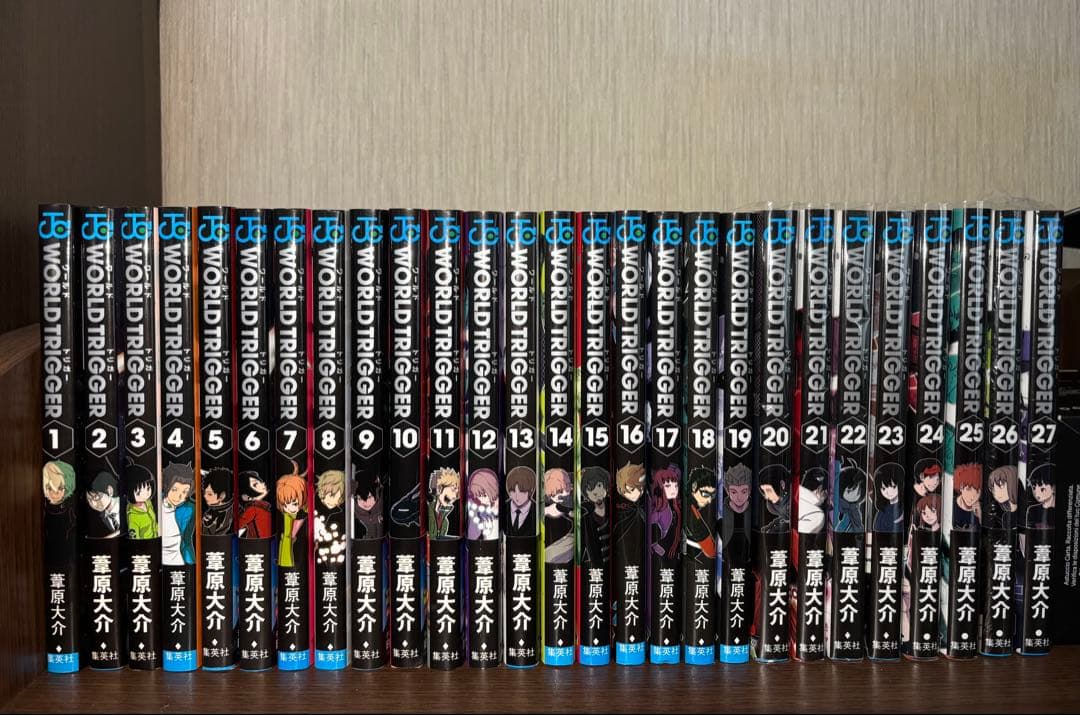 ワールドトリガー　1-27巻セット　特典あり