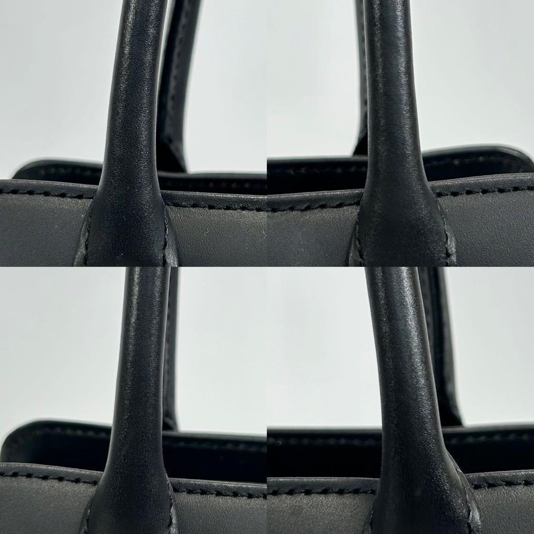 【極美品/日本製】ヴィヴィアンウエストウッド ヤスミン ハンドバッグ オーブ 黒