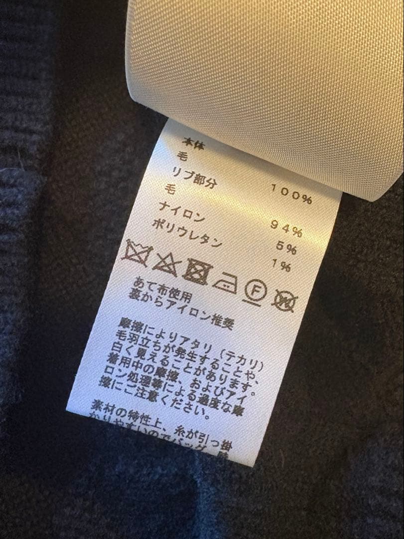 HERMES エルメス ニットワンピース 36 ブラック