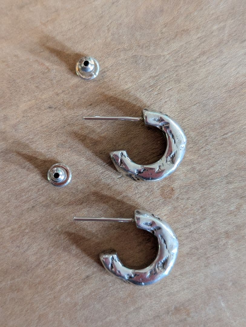 e.m.イーエム　ペア　シルバーピアス　SILVER