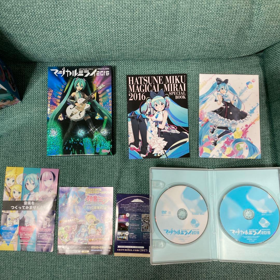 初音ミク/「マジカルミライ 2016」初回限定版　2枚組　DVD