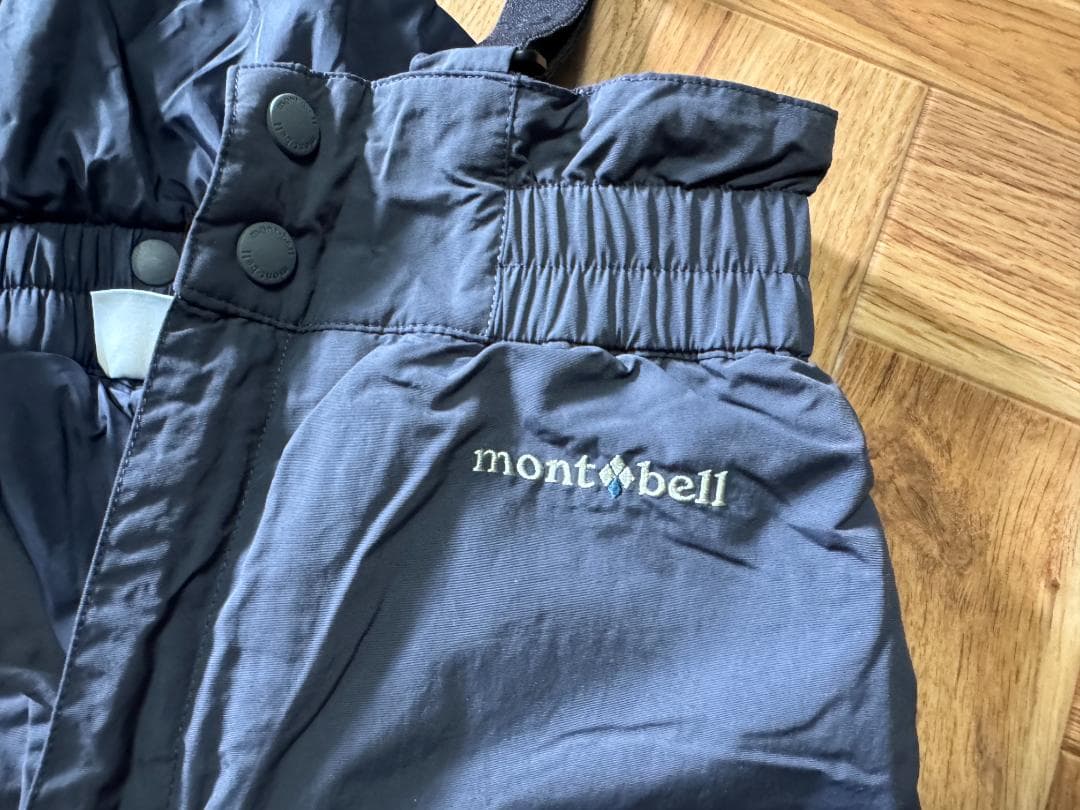 モンベル スノーウェア上下セット 130cm グローブ付き