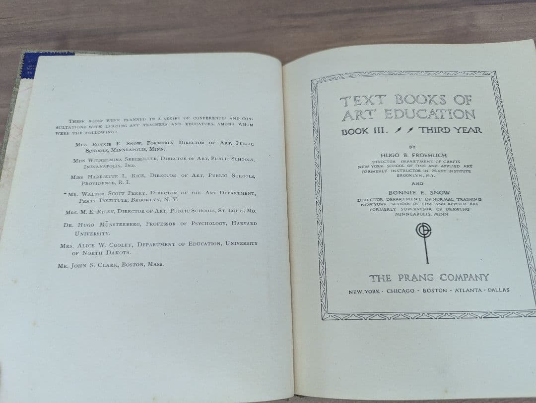 Book3 Text Books of Art Education 美術教育古書