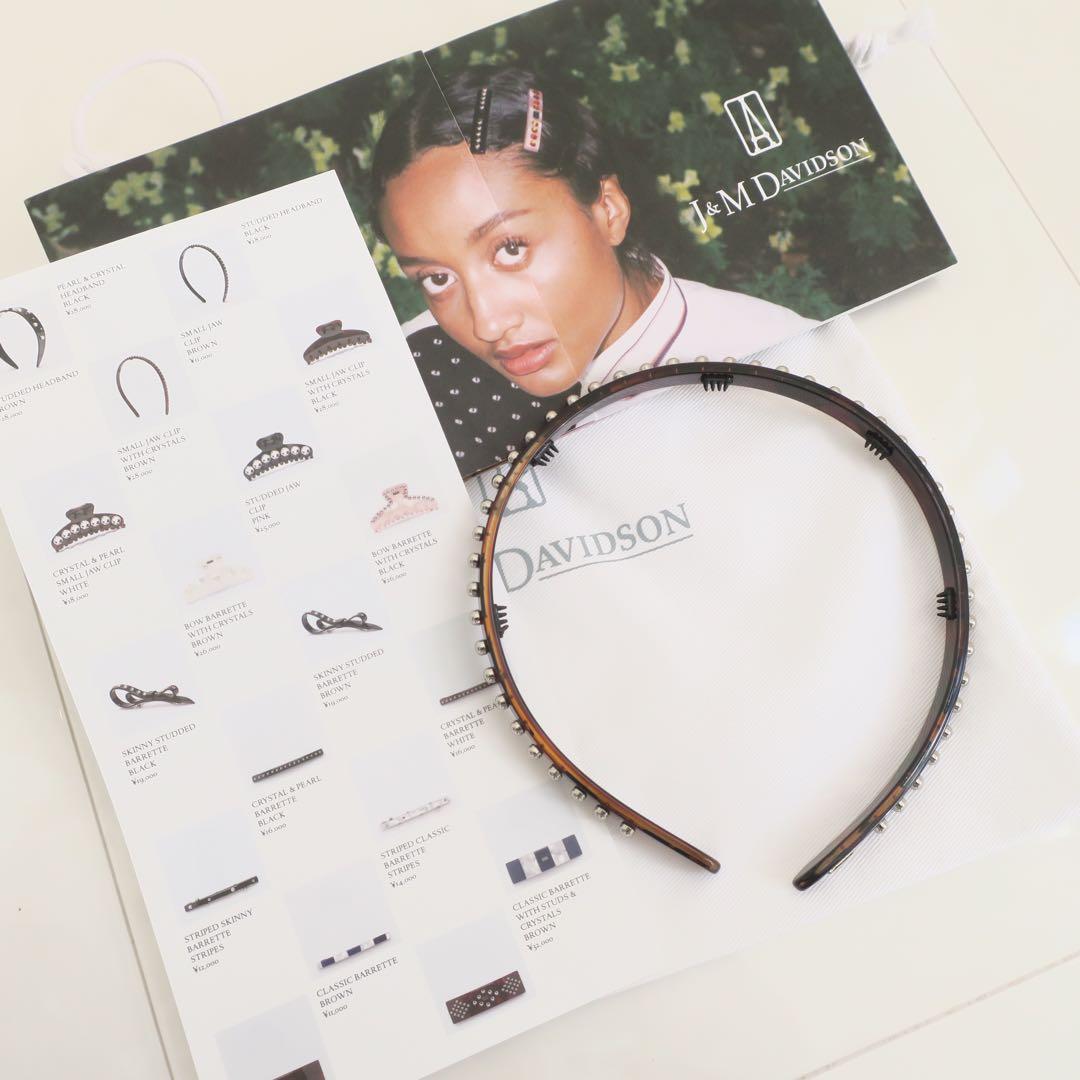 J&M DAVIDSON アレクサンドル ドゥ パリ カチューシャ ヘッドバンド