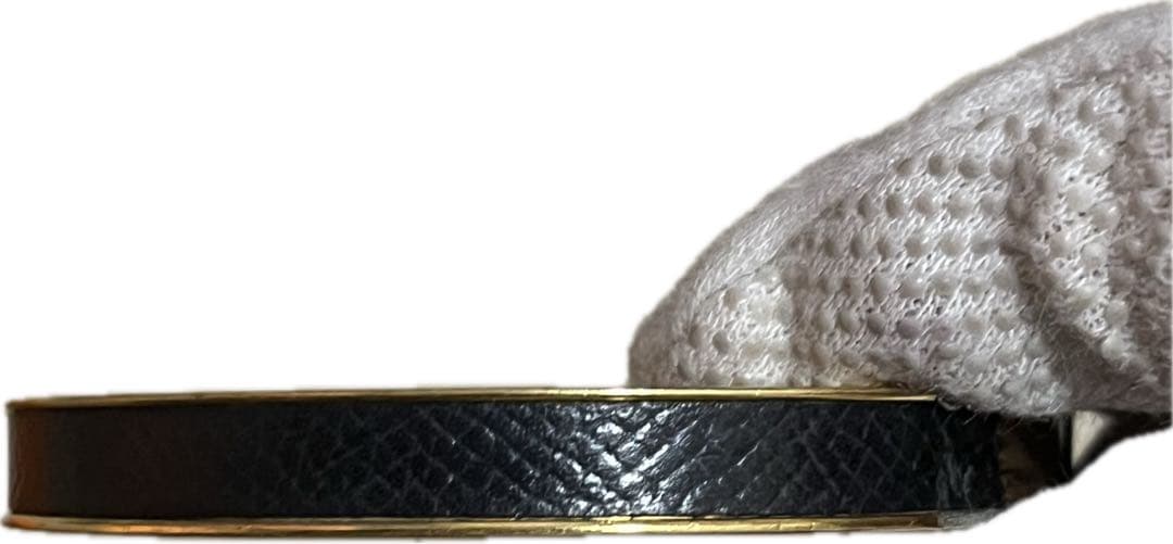 HERMES　エルメス　ケリー　バングル　ゴールド　金　黒　ブレスレット