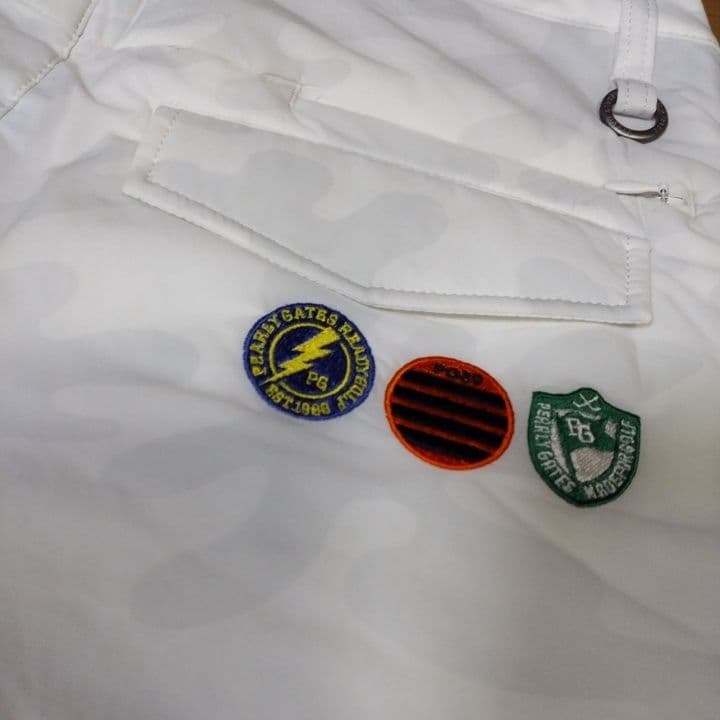 ⭐新品⭐パーリーゲイツ⭐暖か⭐中綿⭐パンツ⭐保温防風透湿⭐白⭐M⭐