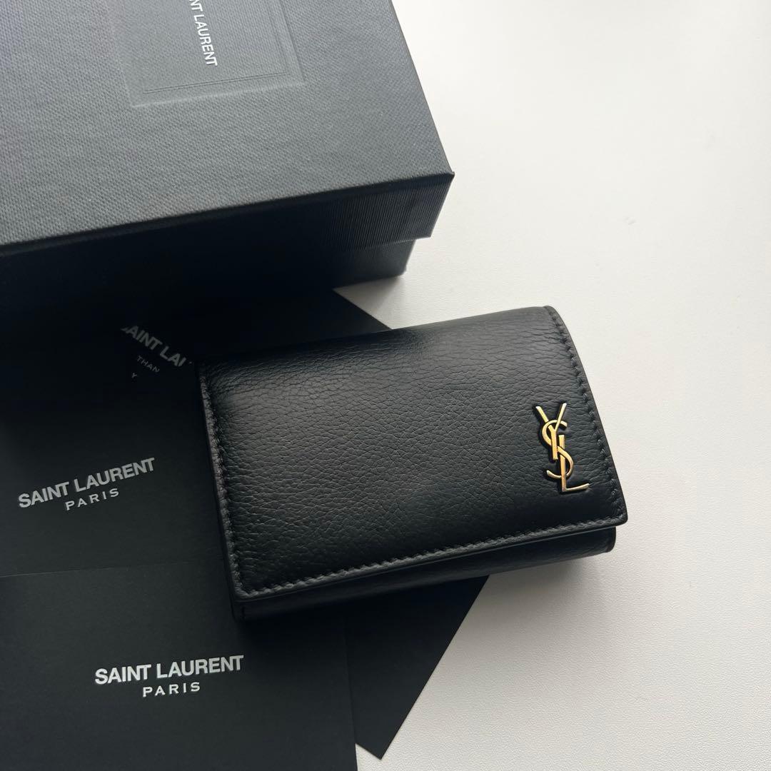124 極上美品 SAINTLAURENT イヴサンローラン キーケース