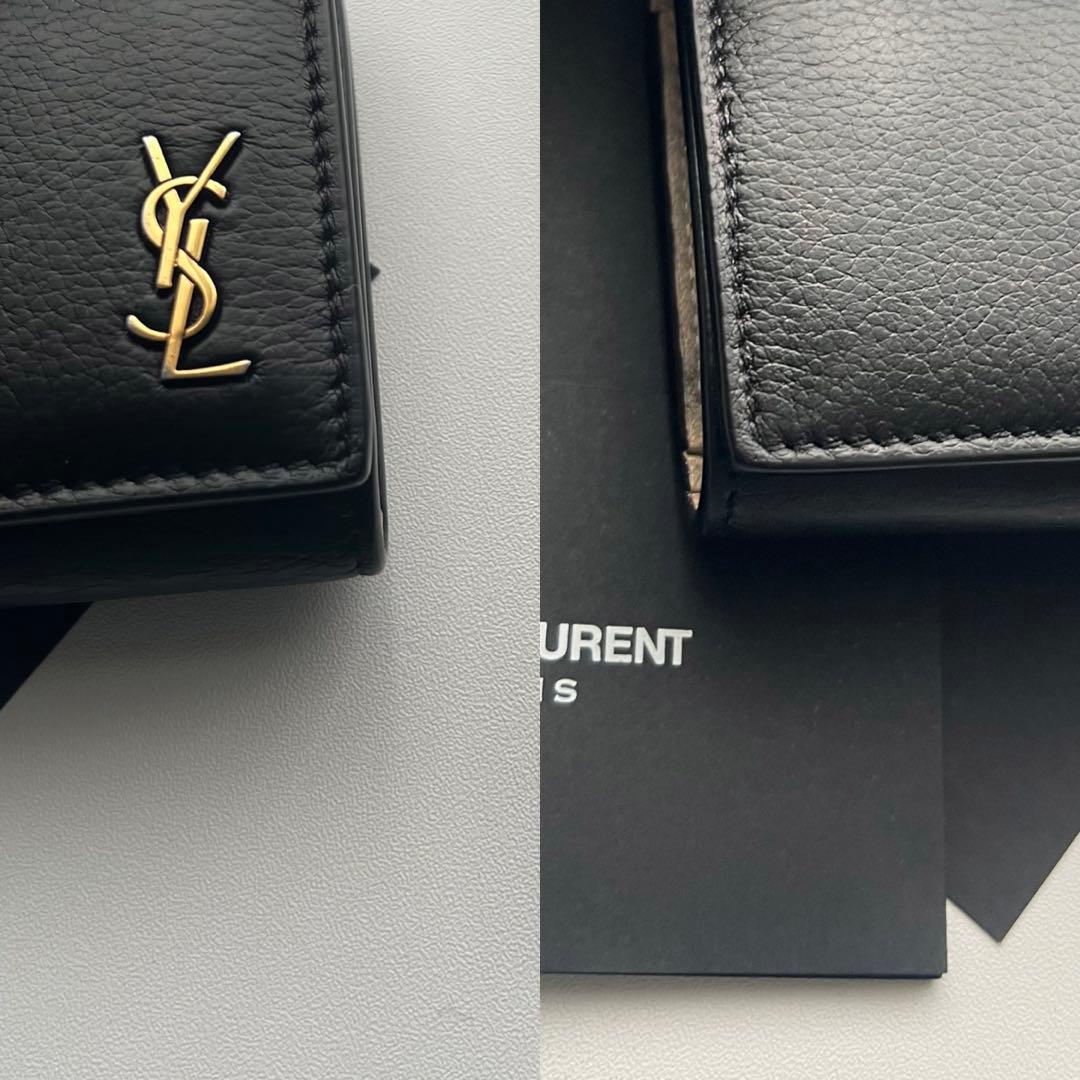 124 極上美品 SAINTLAURENT イヴサンローラン キーケース