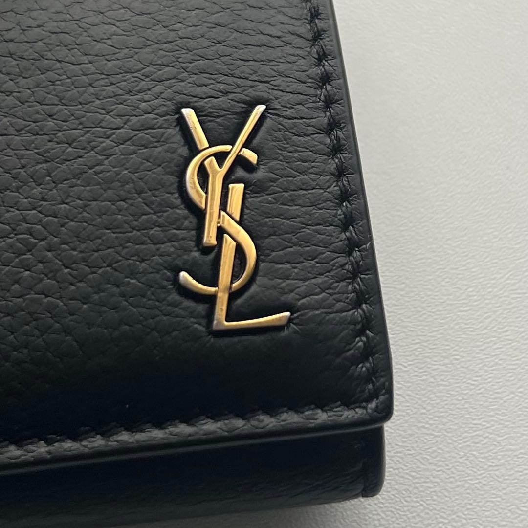 124 極上美品 SAINTLAURENT イヴサンローラン キーケース
