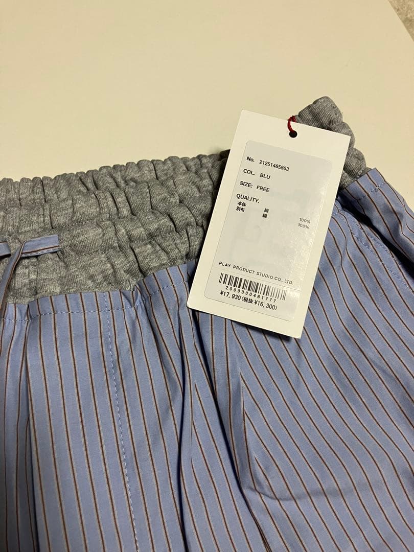 maison special / ダブルウエスト イージーパンツ