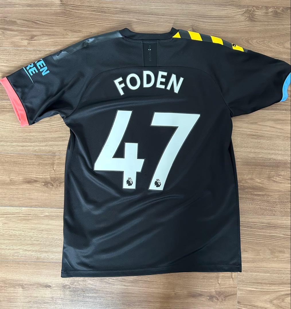 【新品未着用】フォーデン　マンチェスターシティ19/20アウェイユニフォーム