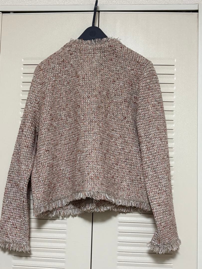 今期品【23区】ツイード ニット ジャケット