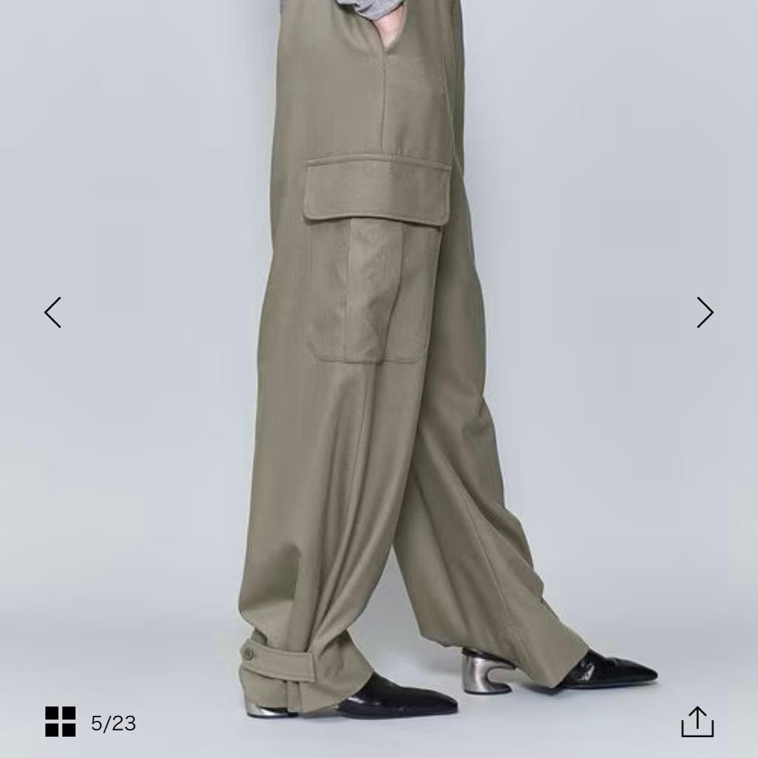 roku 6 ユナイテッドアローズ　オリーブ　カーキ　 ワークパンツ