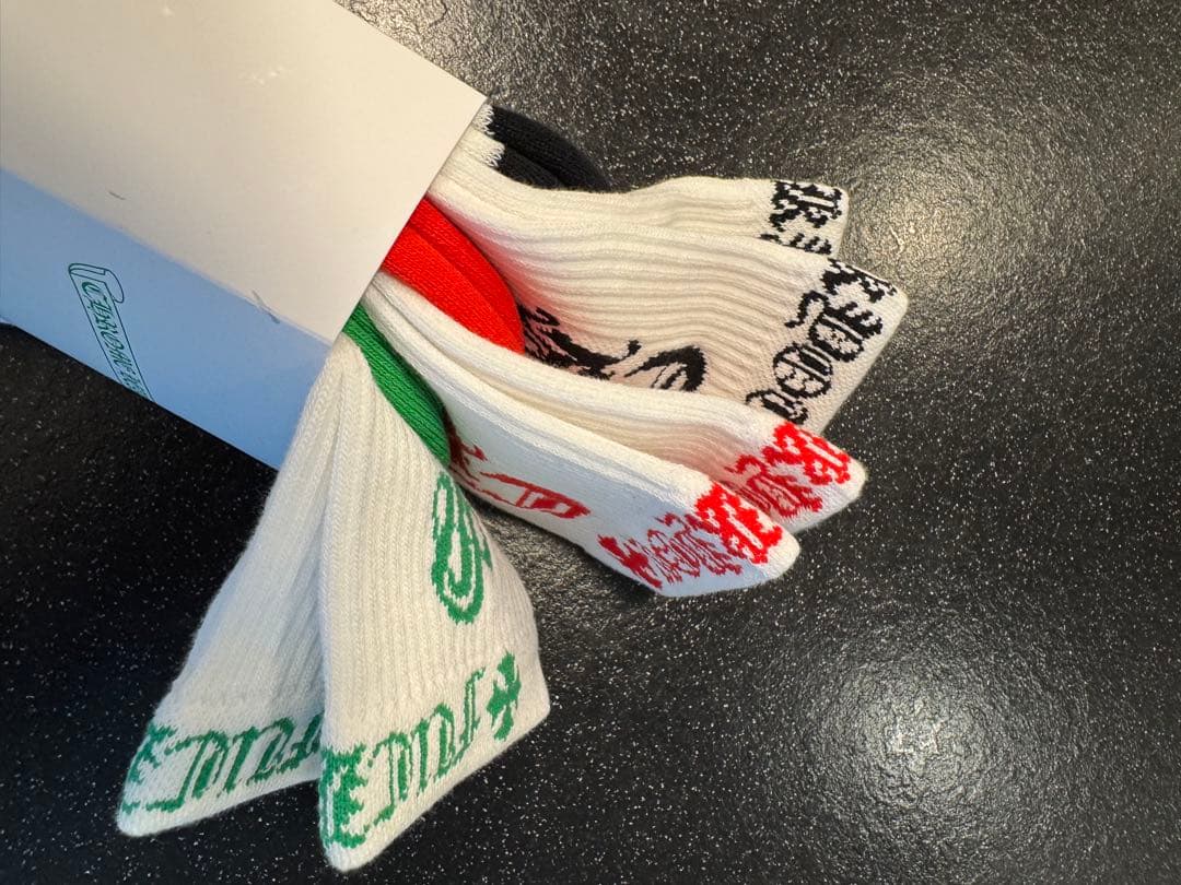 クロムハーツ ソックス　3足セット