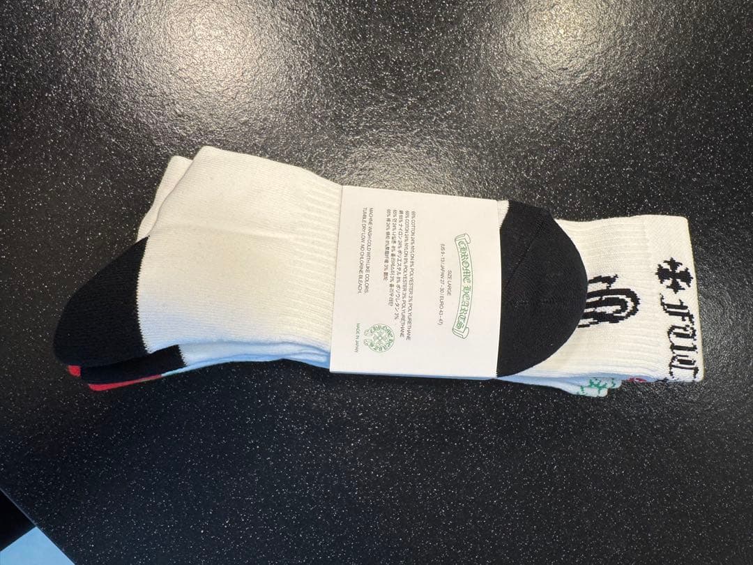 クロムハーツ ソックス　3足セット