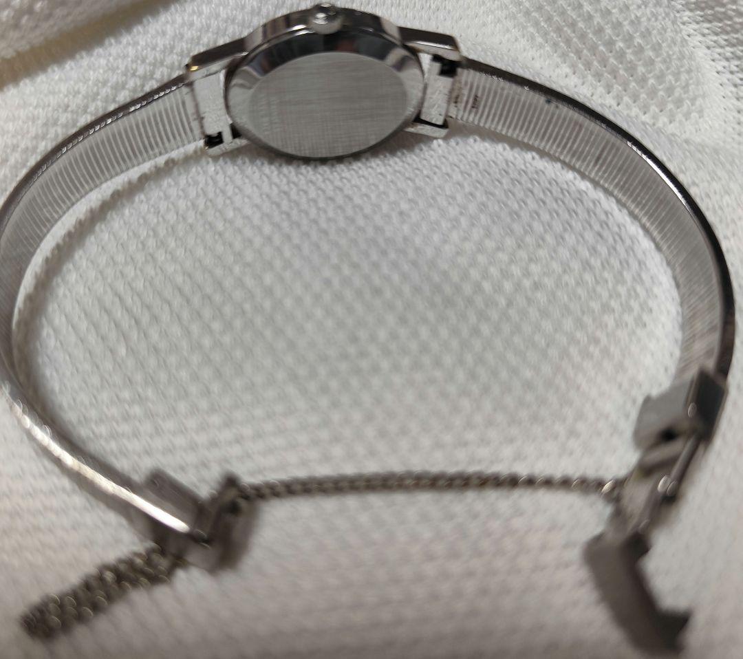 オメガ シルバー アナログ 手巻き時計