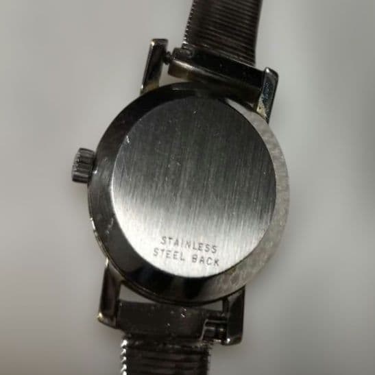 オメガ シルバー アナログ 手巻き時計