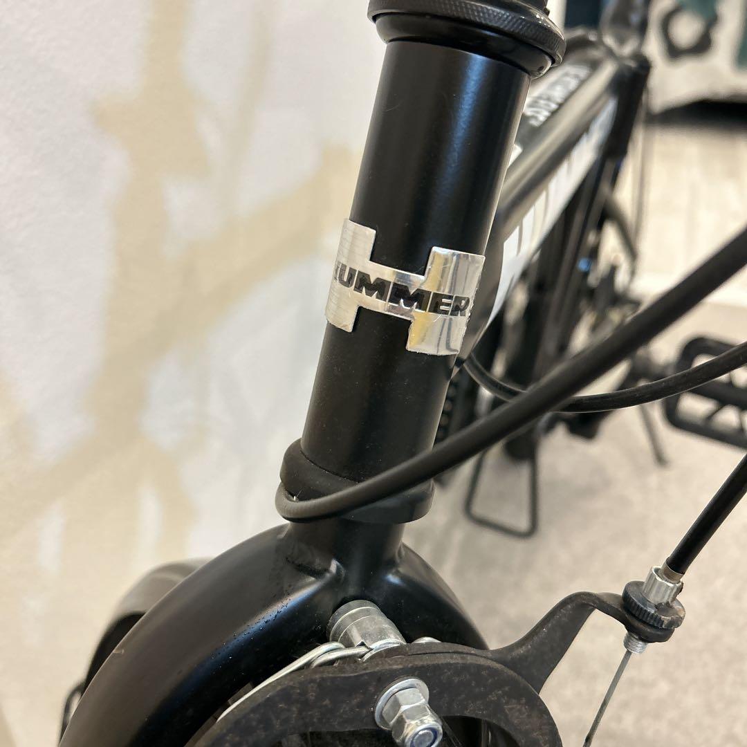 怪盗KID　HUMMER 折りたたみ自転車 ブラック