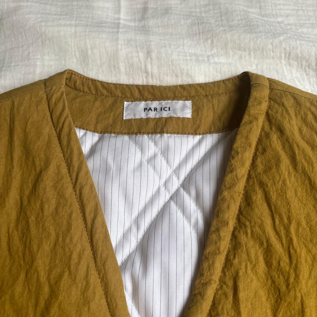 par ici コットンナイロンウェザーEDODAKI オーバーベスト