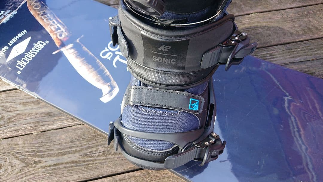 スノーボード 3点セット ROME 152 ビン デニムBOAブーツ K2 26