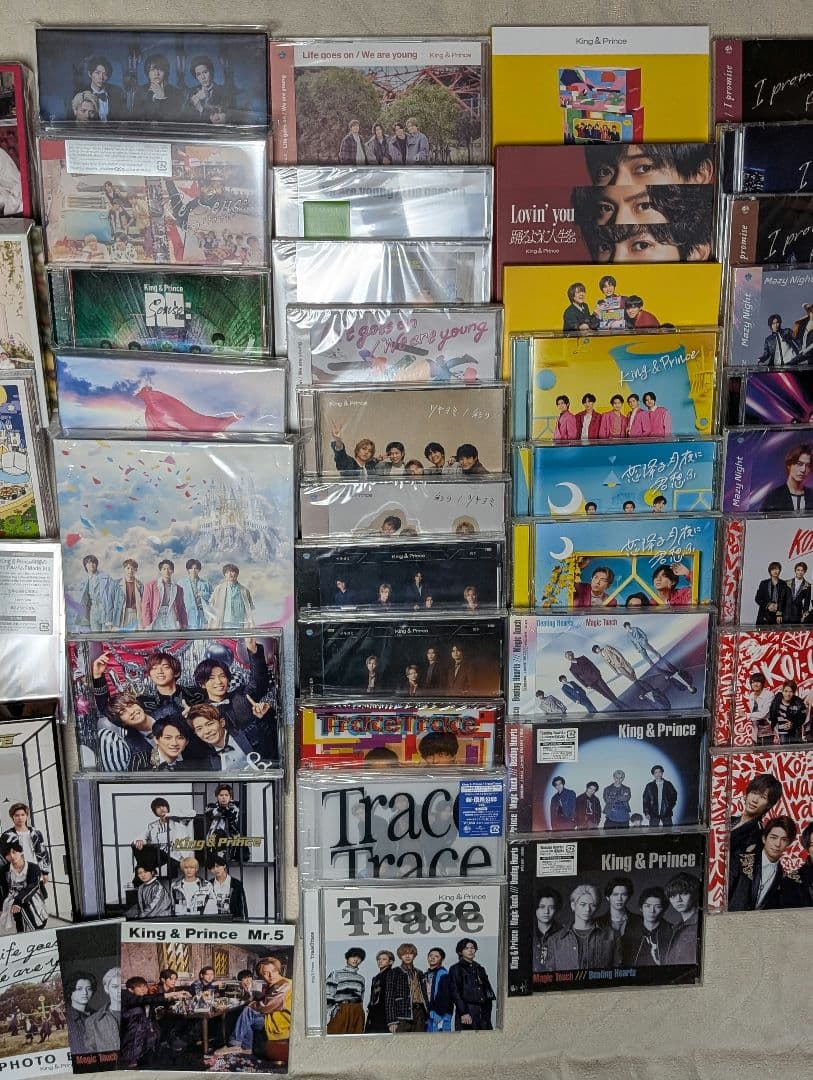King&prince★CD55枚★全形態★フルコンプリート★まとめ売り①★美品