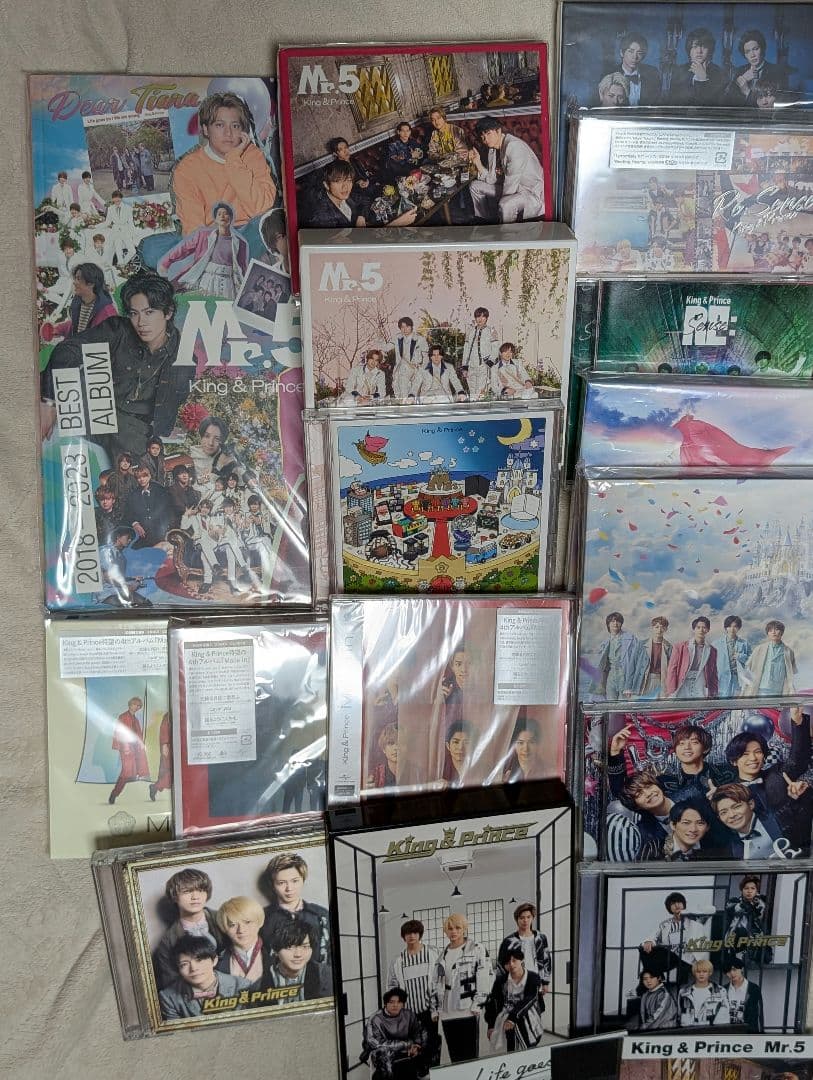 King&prince★CD55枚★全形態★フルコンプリート★まとめ売り①★美品