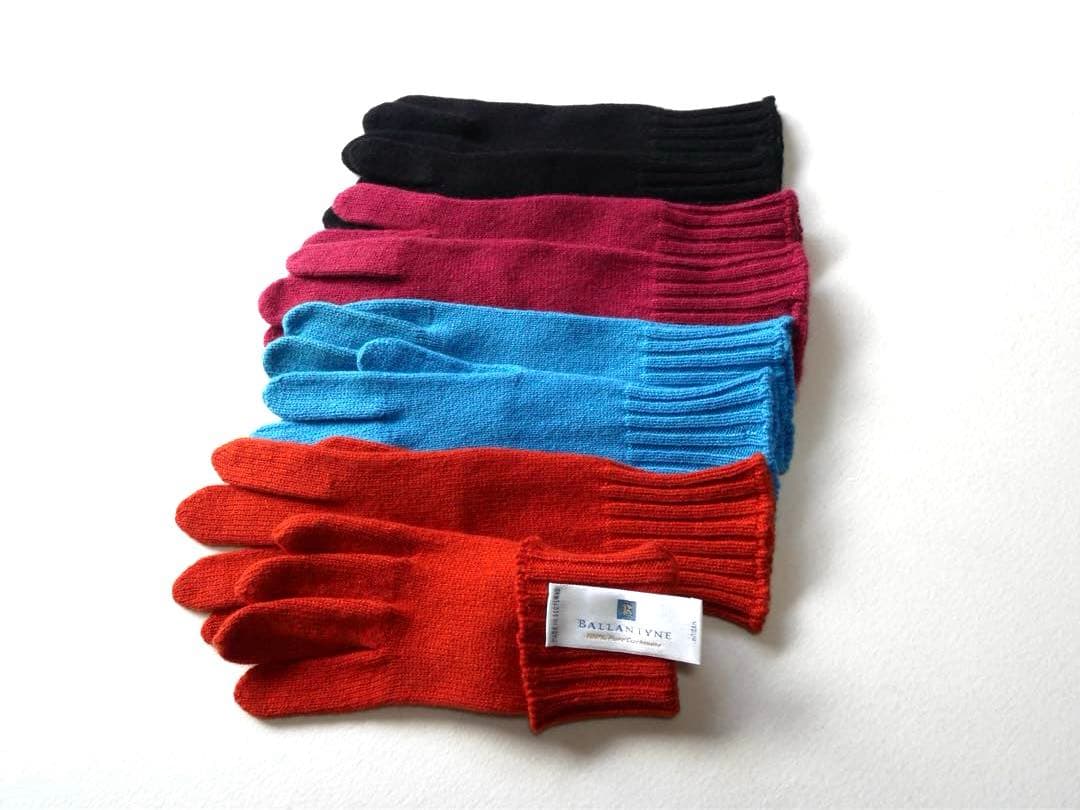 BALLANTYNE バランタイン カシミヤ 手袋 4色セット　サイズM