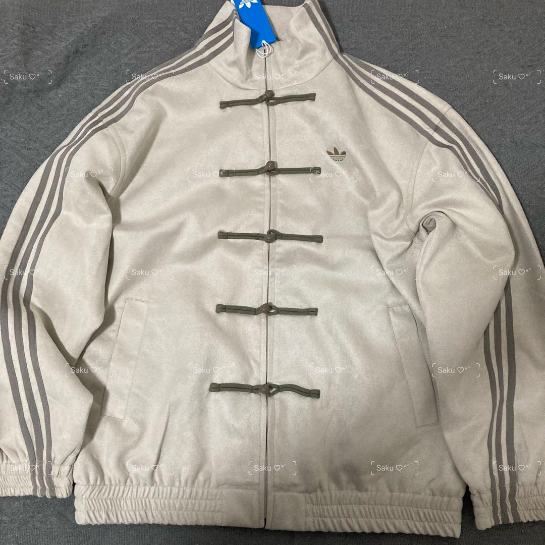 アディダス 中国限定 蛇年トラックジャケットホワイトXLサイズ”