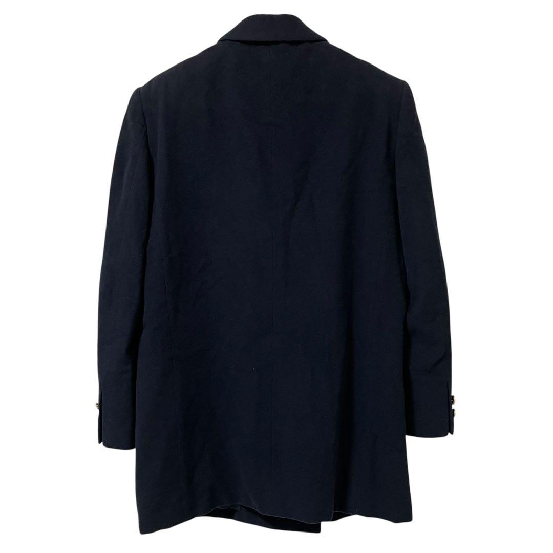 Burberry’s /ミッド丈 ウールコート ネイビー 金ボタン m993