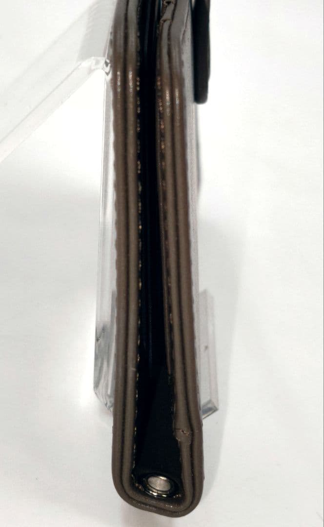 【極美品】サロンドアルファード スマホケース スワロフスキー 手帳型 スマイル