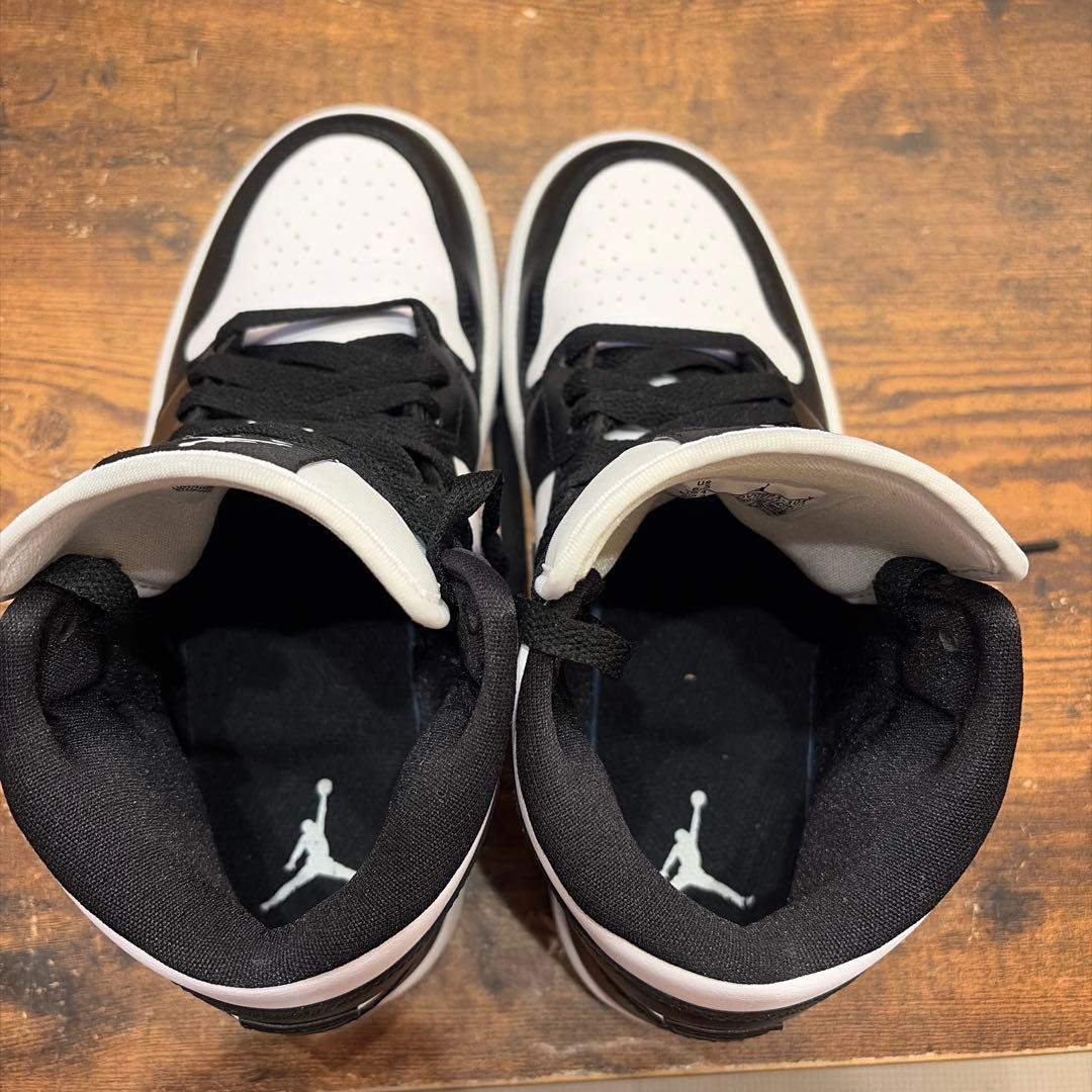 ら*ぁ様 【美品】Air Jordan ハイカットスニーカー ホワイト/ブラック