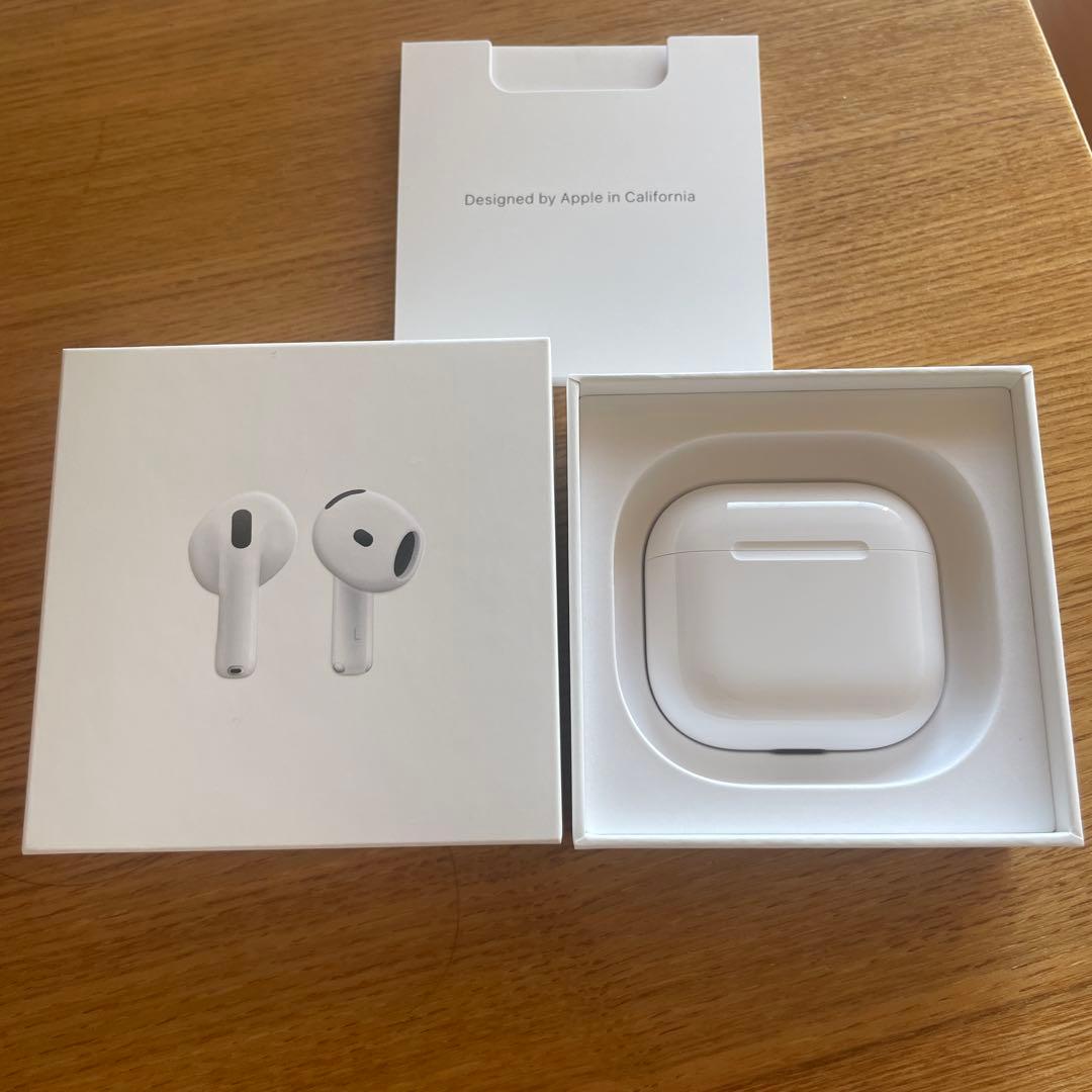 【新品同様】Apple AirPods4 本体 ノイズキャンセリング無し